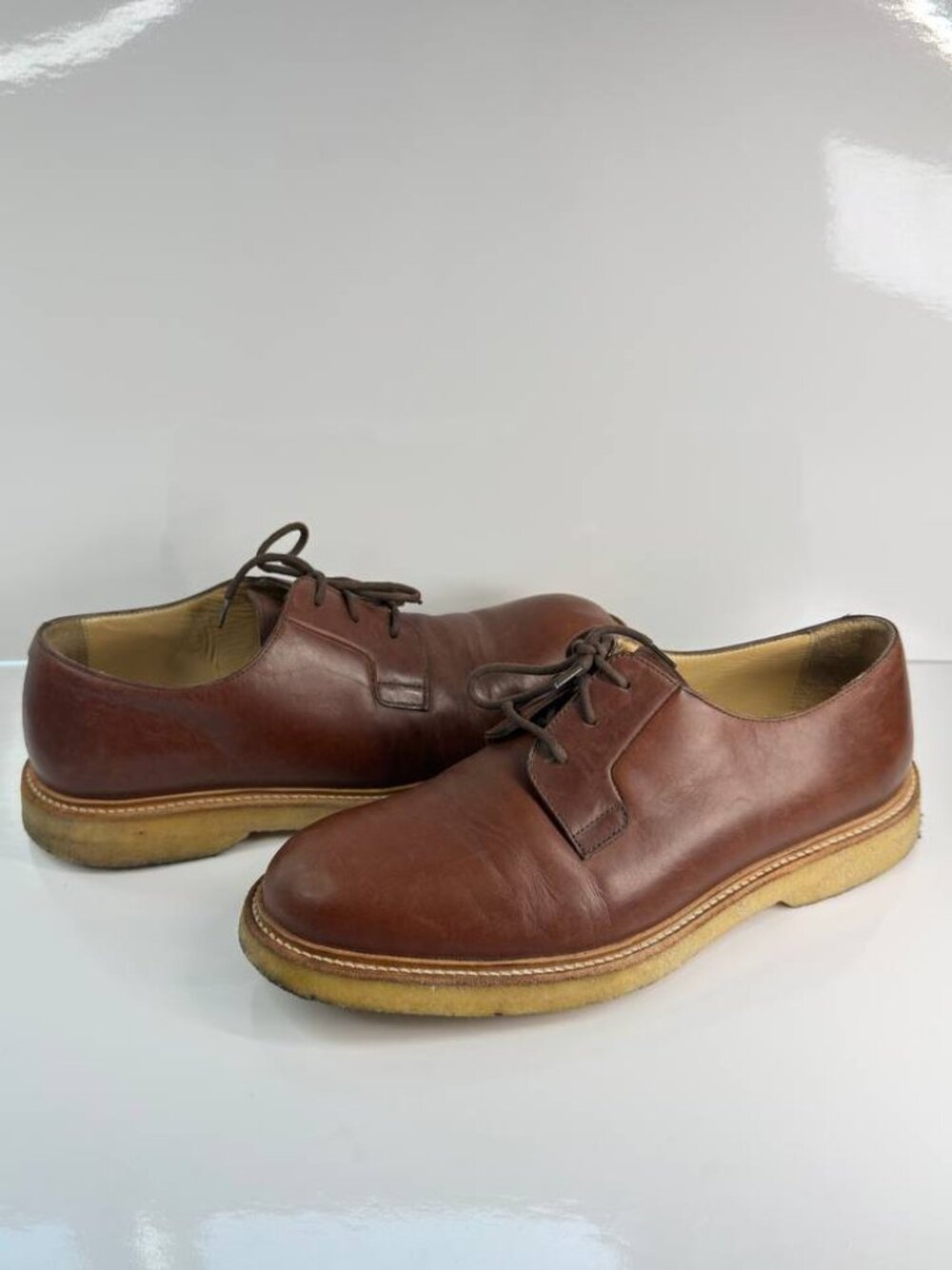 A.P.C. Rue Madame Paris Leather Derby Shoes – Men’s US 7.5 (EU 40) - Picture 2 of 16